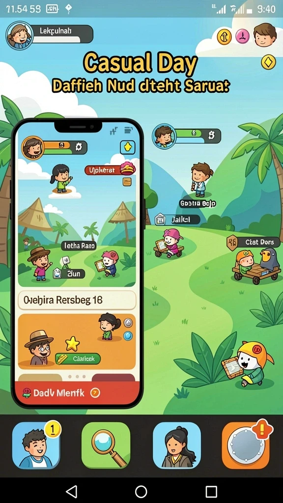 Fitur multiplayer yang menghubungkan pemain dari seluruh dunia.