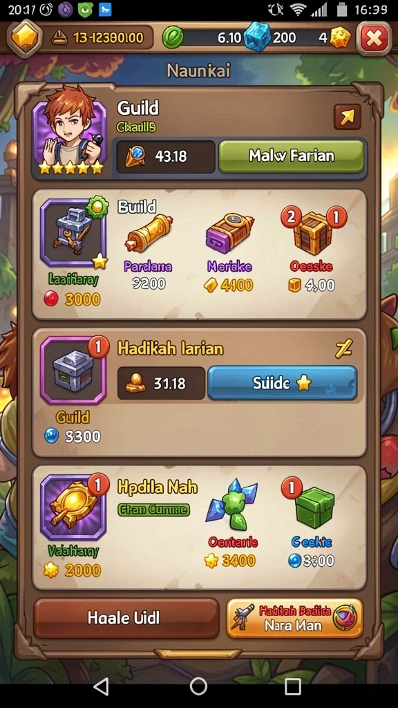 Cuplikan pertandingan multiplayer yang seru dan kompetitif.