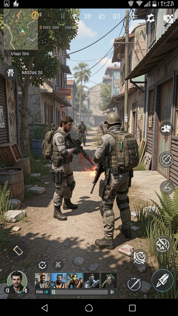Tampilan utama 7GAME yang user-friendly.