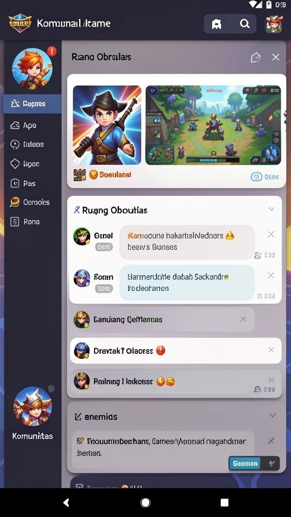 Kualitas grafis yang memukau dalam permainan.