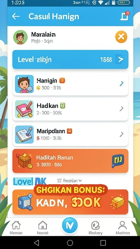 Fitur sosial yang memungkinkan interaksi dengan teman.
