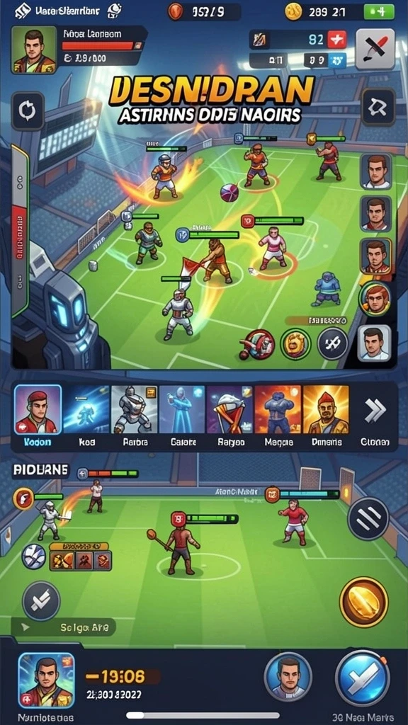 Screenshot menunjukkan pemandangan menakjubkan dari level baru.