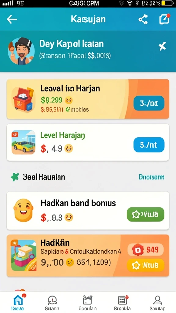Tampilan antarmuka yang menarik dan mudah digunakan.