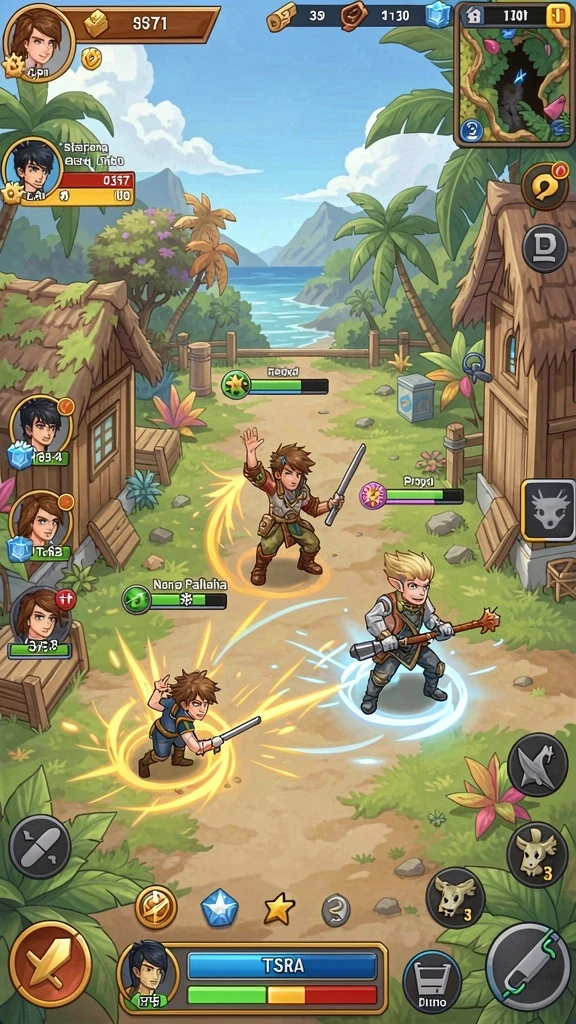 Fitur multiplayer untuk bersaing dengan teman-teman.