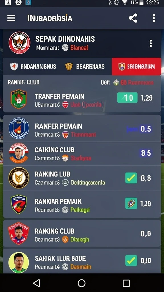 Tampilan layar utama dengan banyak pilihan mesin slot.