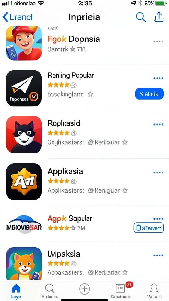 Beragam karakter unik untuk dipilih.
