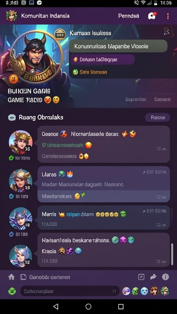 Event komunitas yang menarik dan seru.