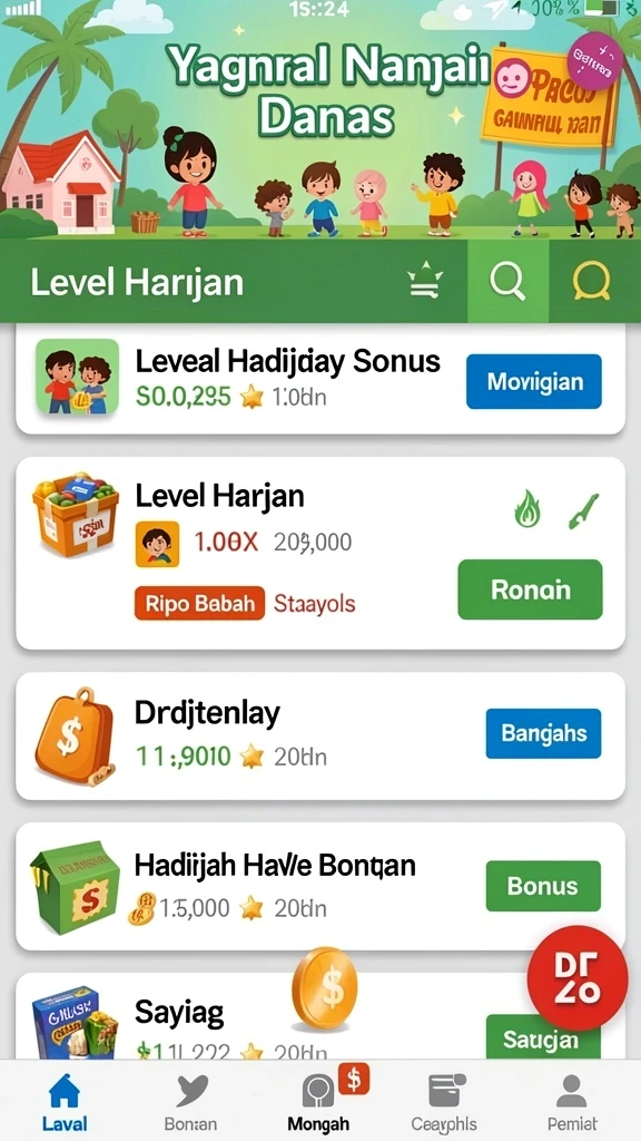 Tampilan antarmuka yang menarik dan mudah digunakan.