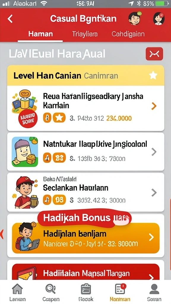 Event menarik dengan hadiah menggiurkan.