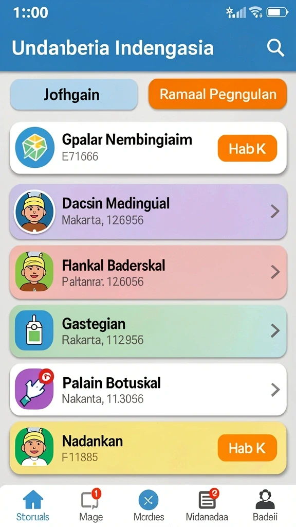 Grafis yang memukau saat memutar slot.