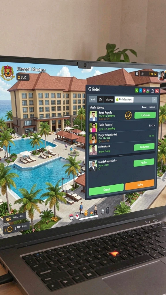Bergabung dalam mode multiplayer yang seru.
