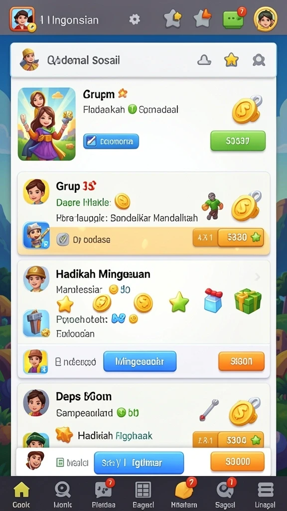 Tangkapan layar menghadirkan grafis yang memukau dan detail yang menawan.