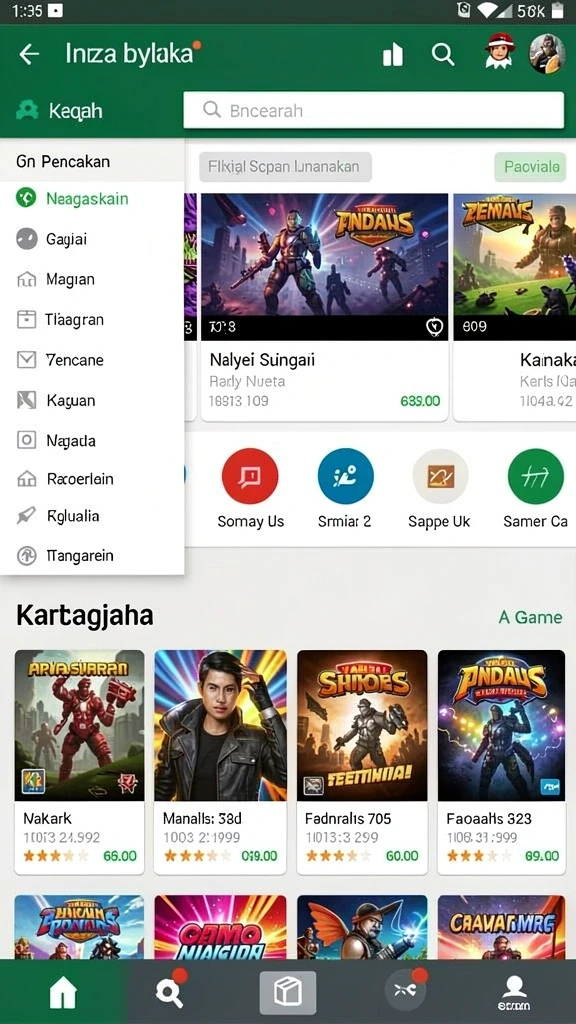 Grafik dan animasi yang memukau untuk semua level.