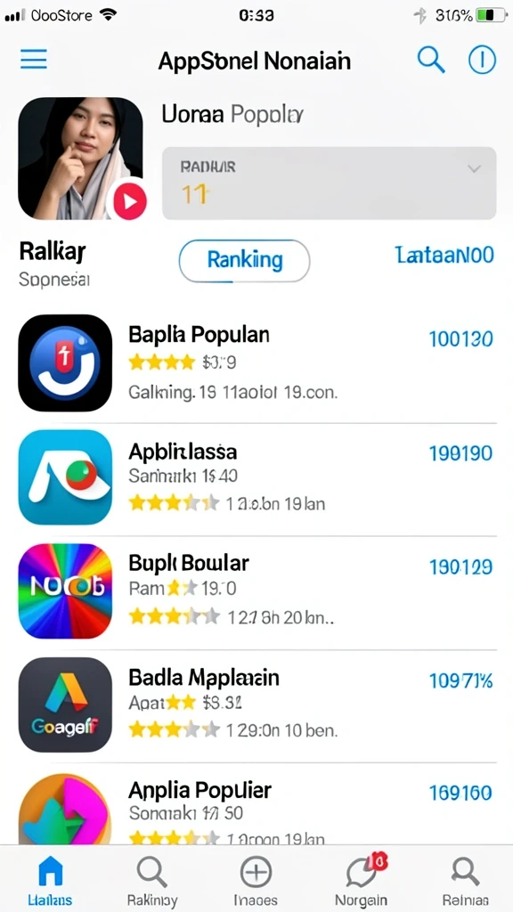 Interface yang ramah pengguna dan menarik.