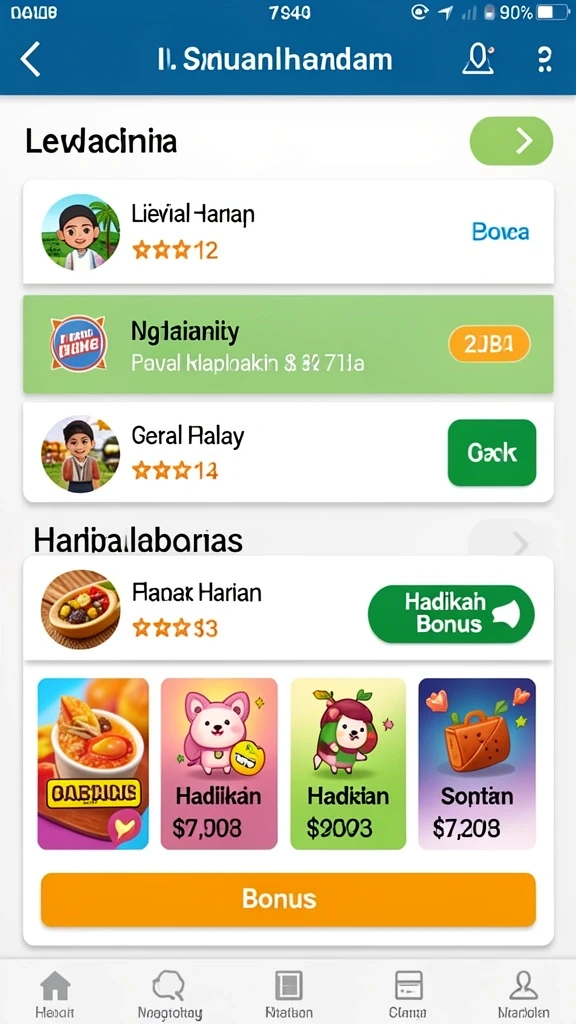 Tema slot yang bervariasi dan seru.
