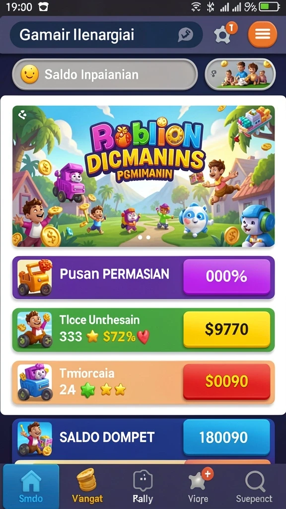 Tampilan antarmuka yang intuitif dan mudah dipahami.