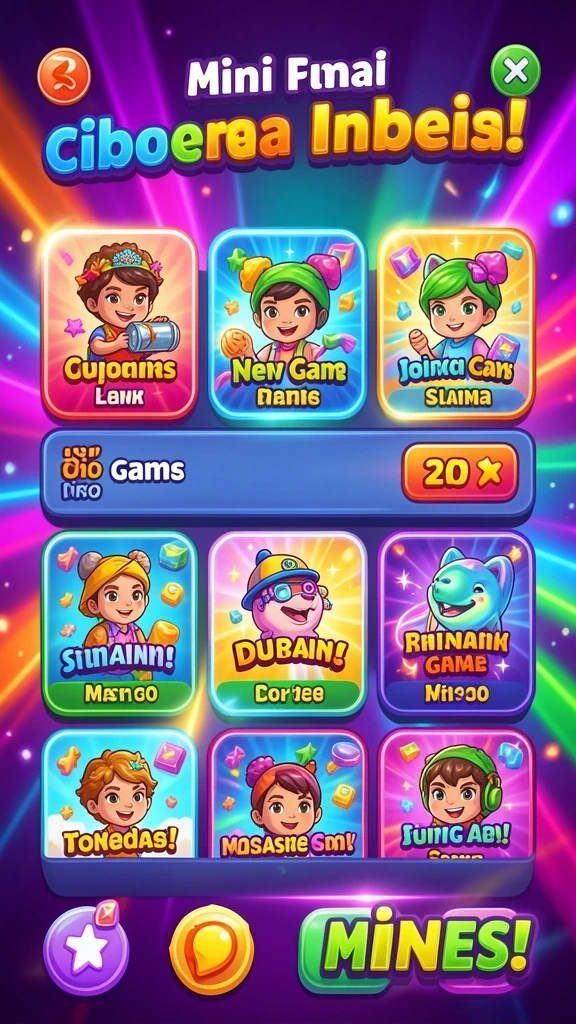 Screenshot memperlihatkan tantangan baru dengan desain grafis yang menawan.