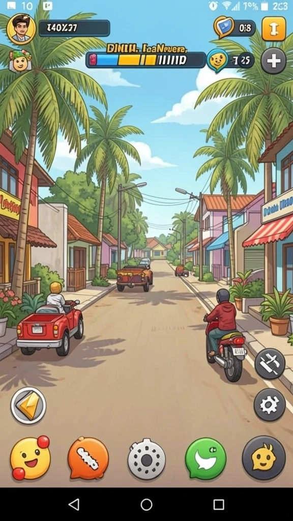 Tampilan antarmuka yang user-friendly.