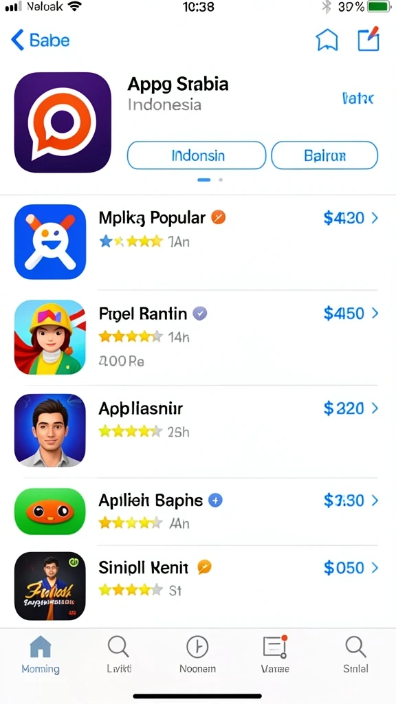 Tampilan awal permainan yang memukau dan menarik.