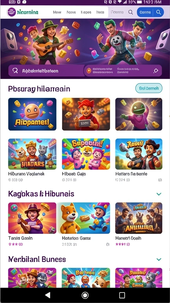 Fitur komunitas yang memungkinkan interaksi antar pemain.