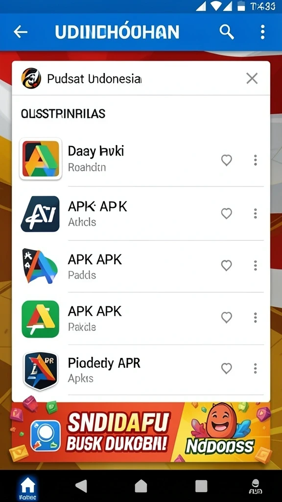 Tampilan antarmuka yang ramah pengguna.