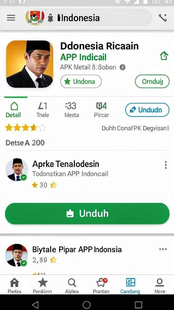 Screenshot memperlihatkan fitur bonus yang menguntungkan.