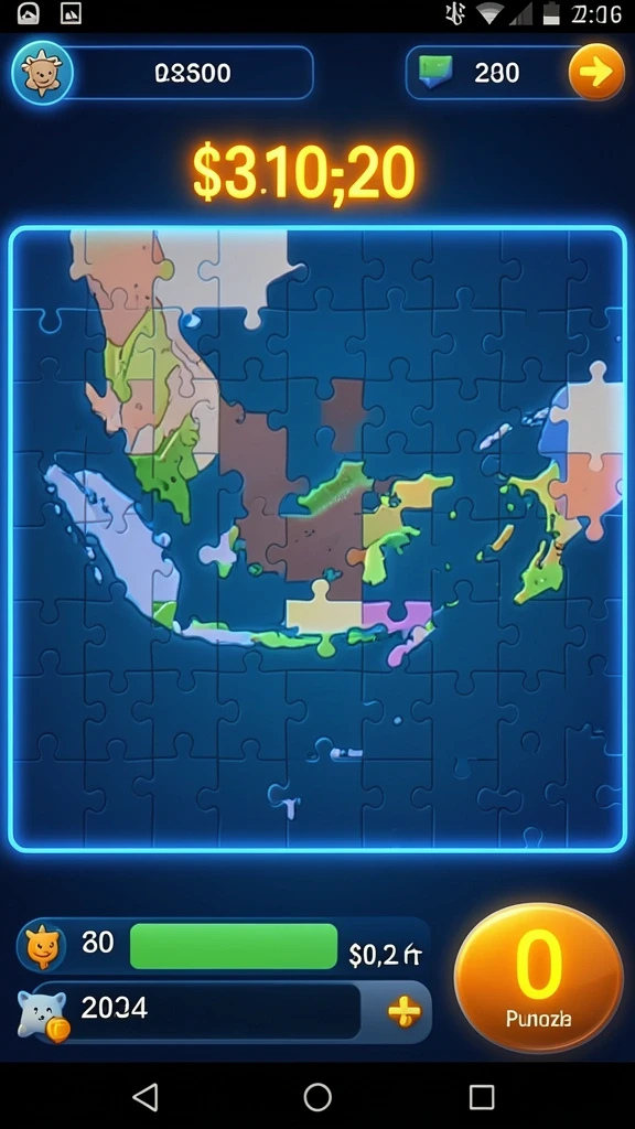 Tampilan antarmuka QUARKPLAY yang ramah pengguna.
