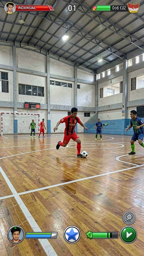 Tampilan awal permainan yang menawan dan intuitif.