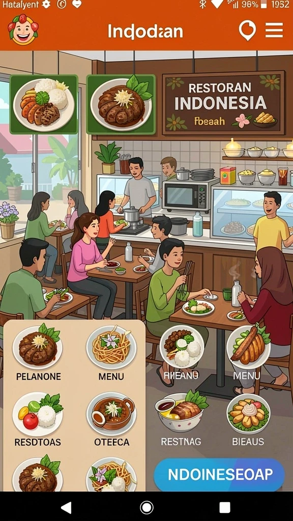 Fitur multiplayer yang memungkinkan bermain dengan teman.