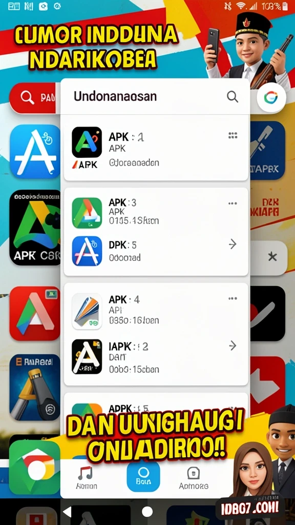 Contoh karakter unik yang bisa dimainkan.