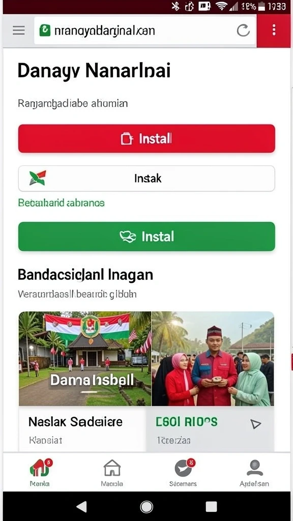 Tampilan antarmuka yang intuitif dan mudah digunakan.