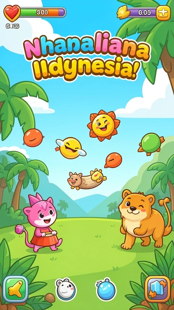 Berbagai karakter unik untuk dipilih dalam game.