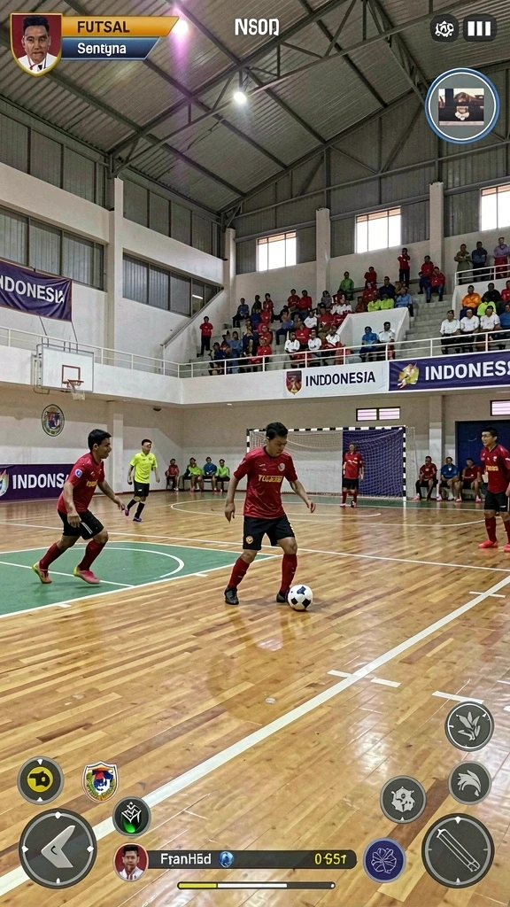 Menampilkan salah satu level menantang dalam SUPERVIP.