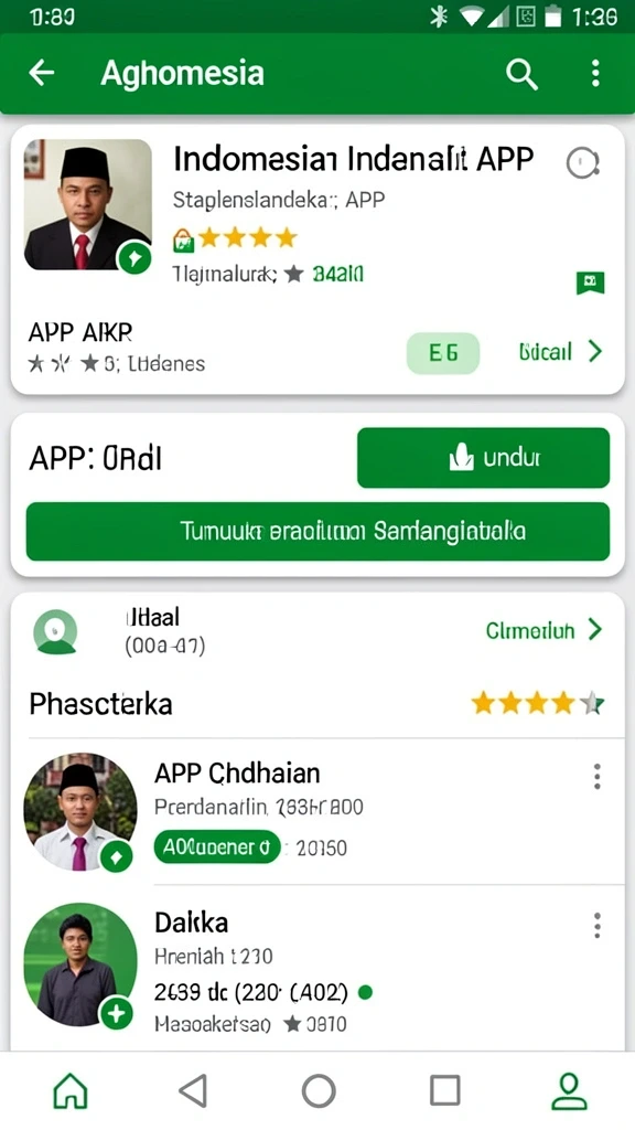 Tampilan antarmuka yang user-friendly.