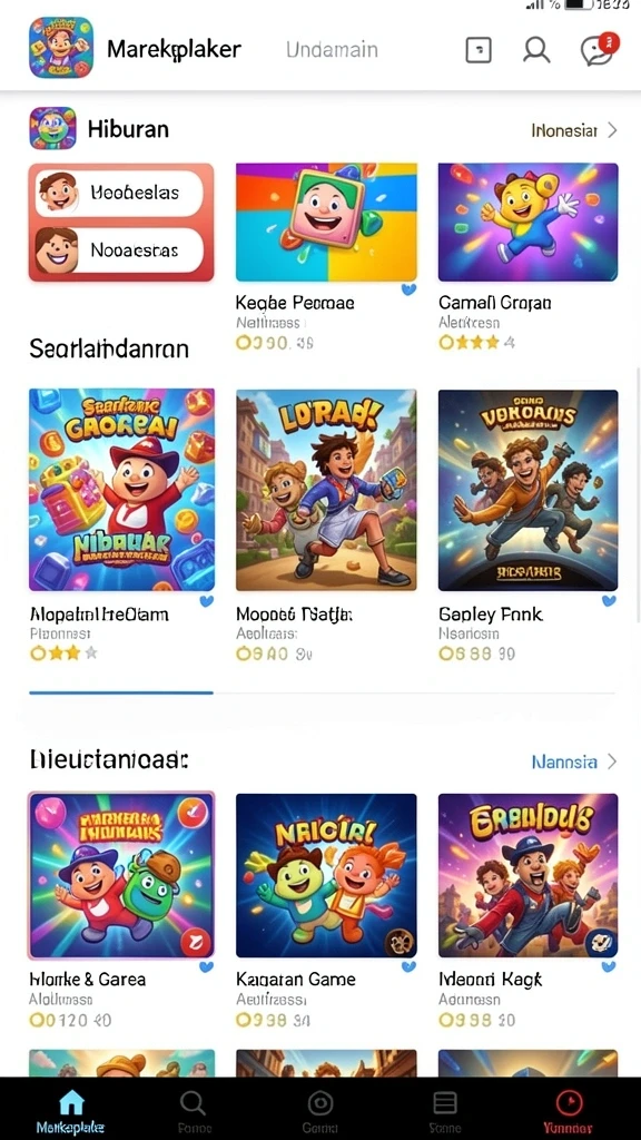 Mode permainan yang beragam dan menantang.