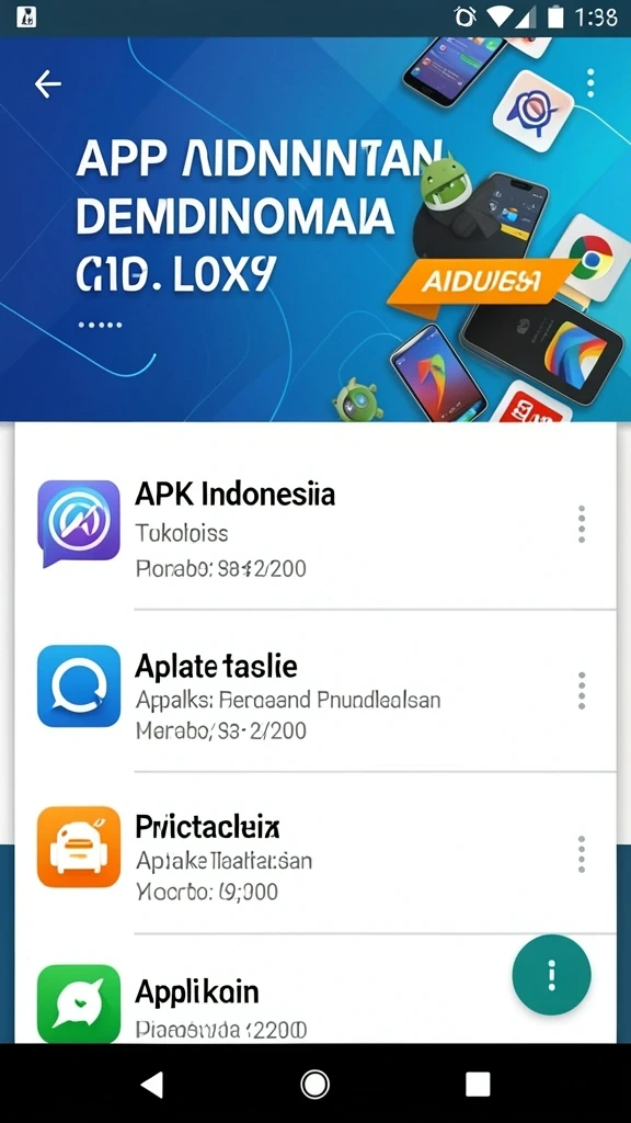 Tampilan awal yang menarik dengan antarmuka yang ramah pengguna.