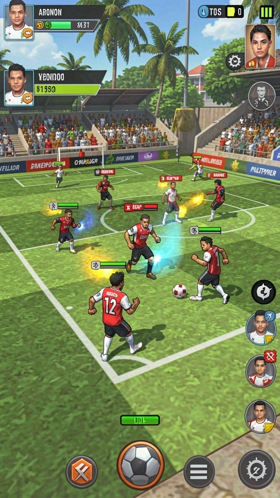 Gameplay seru yang memacu adrenalin di setiap level.
